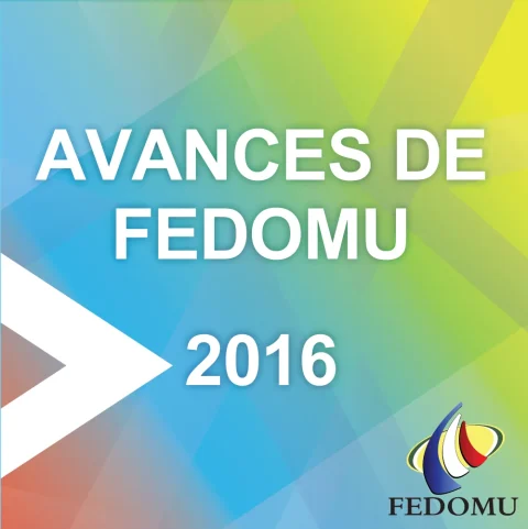 Portada: Avances de FEDOMU en el 2016: Memorias