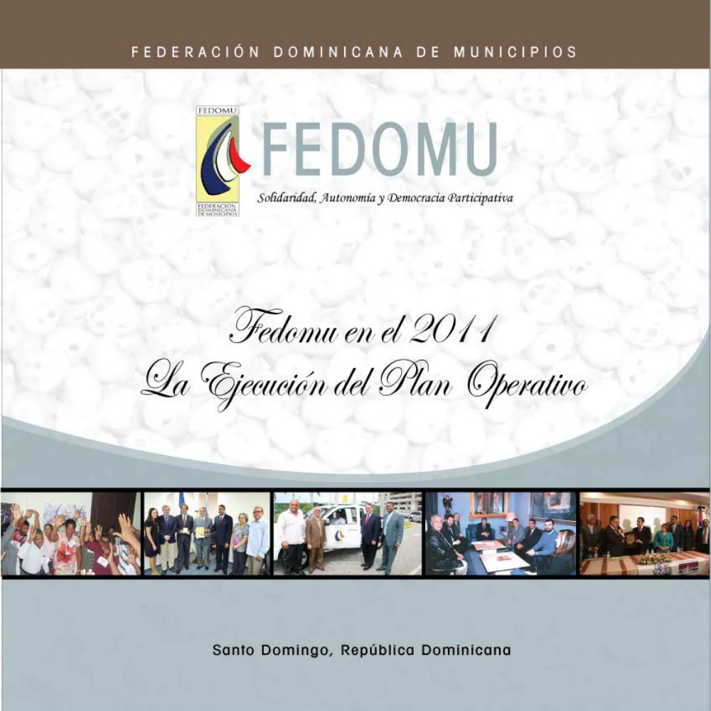 Portada: FEDOMU en el 2011: la ejecución del Plan Operativo