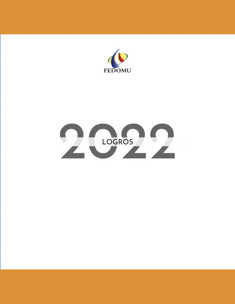 Portada: Avances de FEDOMU en el 2022: Logros