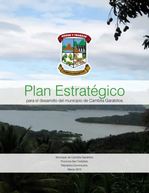 Portada: Plan Estratégico para el Desarrollo del Municipio de Cambita Garabitos (2013-2022)